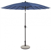 Зонт солнцезащитный "АТЛАНТА" 2,7м, синий Зонт солнцезащитный "АТЛАНТА" 2,7м, синий