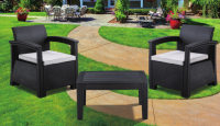 Комплект мебели RATTAN Comfort 3 из двух кресел и  стола Комплект мебели RATTAN Comfort 3 из двух кресел и  стола