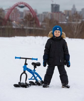 БЕЗ УПАКОВКИ Снегокат Boo, синий БЕЗ УПАКОВКИ Снегокат Boo, синий
