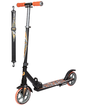 Самокат 2-колесный Electra 180 мм, серый/персиковый Самокат 2-колесный Electra 180 мм, серый/персиковый