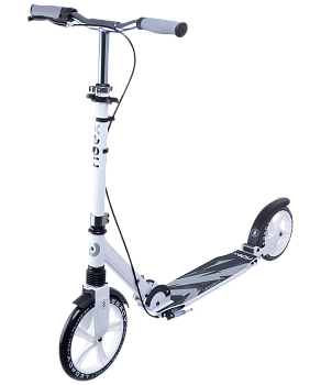 БЕЗ УПАКОВКИ Самокат 2-колесный Legacy 250/200 мм, ручной тормоз, белый БЕЗ УПАКОВКИ Самокат 2-колесный Legacy 250/200 мм, ручной тормоз, белый