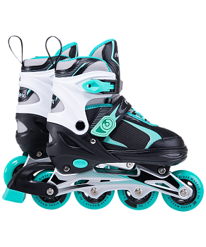 Ролики раздвижные Allure Mint, алюминиевая рама Ролики раздвижные Allure Mint, алюминиевая рама