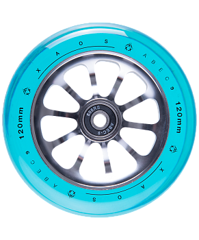 Колесо для трюкового самоката Spoke Blue 120 мм Колесо для трюкового самоката Spoke Blue 120 мм