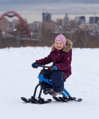 Снегокат Boo, синий
