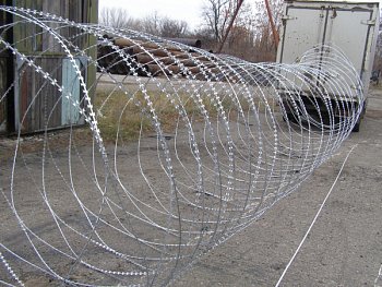 АСКЛ армированная колючая лента спиралевидная 500х40х3