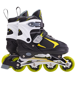 Ролики раздвижные Allure Black, алюминиевая рама Ролики раздвижные Allure Black, алюминиевая рама