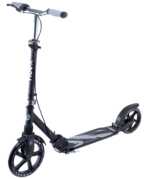 Самокат 2-колесный Legacy 250/200 мм, ручной тормоз, черный Самокат 2-колесный Legacy 250/200 мм, ручной тормоз, черный