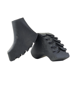 Наконечники для скандинавских палок, широкие, 2 шт., черный Наконечники для скандинавских палок, широкие, 2 шт., черный