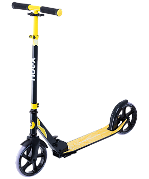 Самокат 2-колесный Marvellous 200 мм, черный/желтый Самокат 2-колесный Marvellous 200 мм, черный/желтый