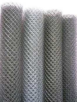 Сетка рабица 50х50 мм d 2,5 мм размер 10х1,5 м