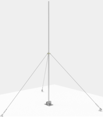 Мачта стальная телескопическая 20м